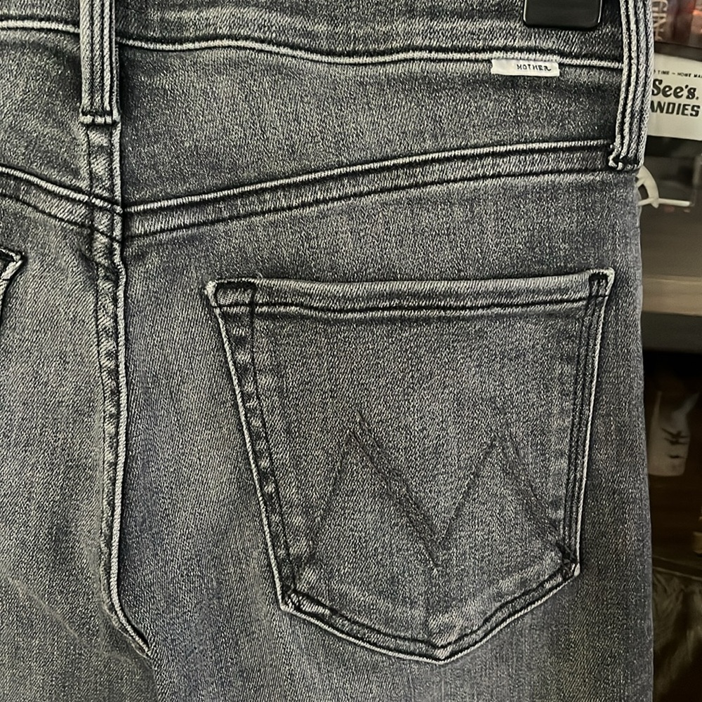 MOTHER The Tomcat Ankle High Rise Straight Leg Jeans - Picture 9 of 12